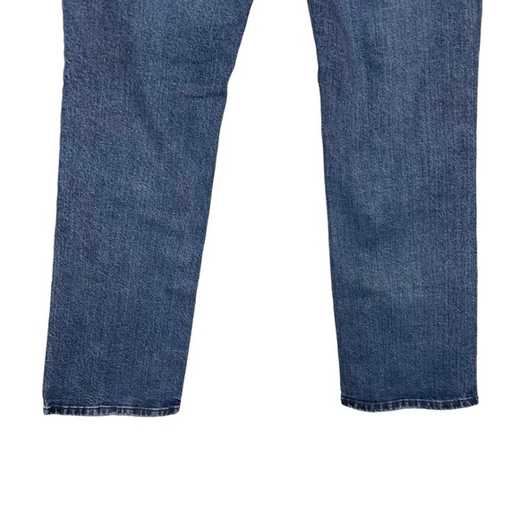 Harley Davidson Bootcut Motorcycle Riding Blue Denim Medium Washed Jeans Size 8 - Picture 8 of 15